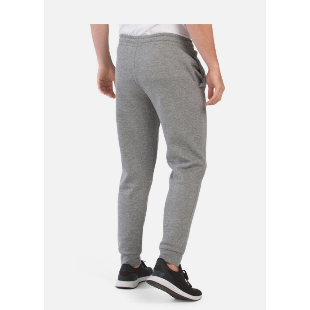 NWT Adidas‎ Men's CVC Fleece Joggers Tapered Pants Heather Grey Sz XL